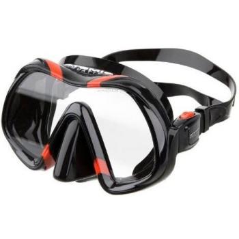Atomic Aquatics veneno máscara, falda Negra - negro/rojo, sin arco