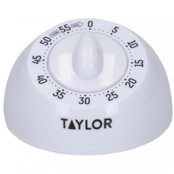 Taylor Temporizador de Cocina Mecánico 60 Minutos Blanco