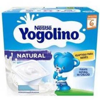 Nestlé Yogolino Natural Sin Azúcares Añadidos Pack 4x100g
