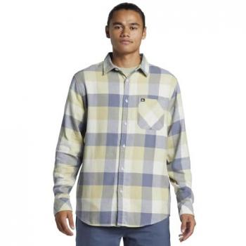 Quiksilver Camisa de Manga Larga Classic Flannel Motherfly para Hombre, Color Winter Pear, Talla M