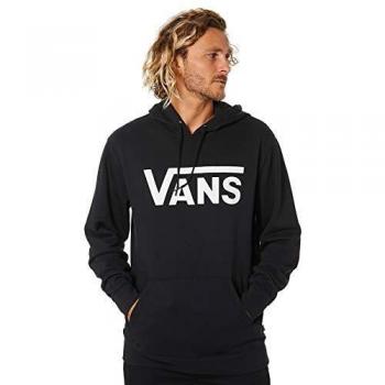 Vans Classic II Black/White Hoodie - Men's Regular Fit Sweatshirt