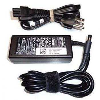 Adaptador de corriente Dell 65W, 19.5V, 3 pines, con conector C6 y cable de alimentación recto (0GG2WG)