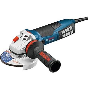 BOSCH 060179N002 - Miniamoladora GWS 19-125 CI Professional. 1.900 W. 125 mm. 11.500 rpm. Arranque suave. Protección contra rearranque. kickBack Stop. 2,4 Kg con Empuñadura anti-vibración. Caja de cartón.