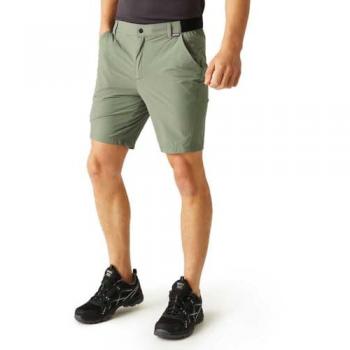Travel Light Packaway Shorts - Men's Water-Repellent Stretch Shorts in Agave Green, Size 33