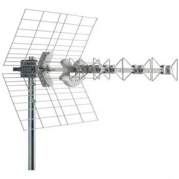 Antena Biconica UHF Fracarro BLU5HD 5G de 5 Elementos con Conector F - 217914