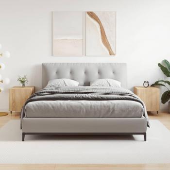 Mesita de noche de madera multicapa Sonoma Oak 40x40x50 cm (2 piezas)
