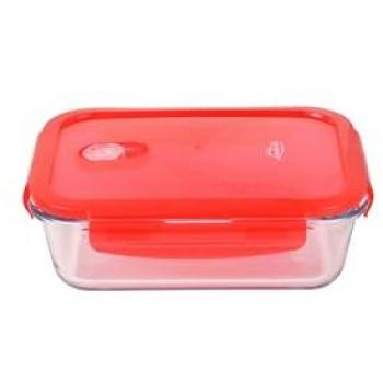 Recipiente Hermético Rectangular 1,5L - Vidrio de Borosilicato - Libre de BPA San Ignacio