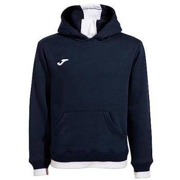 Sudadera con capucha Joma Confort II hombre negro blanco