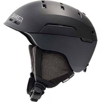 Casco de esquí alpino Shred Notion Noshock Negro con tecnología RECCO, talla S