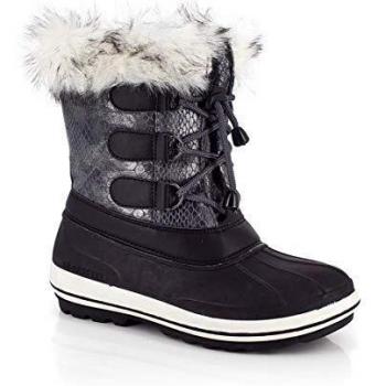 Kimberfeel Titi - Botas de Nieve para niña, Color Burdeos, 30