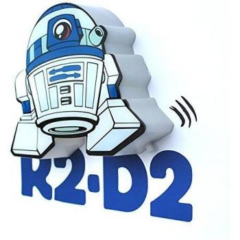 3D LIGHT FX Lampara led 3D pared R2-D2 Star Wars Disney mini