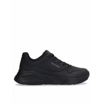 Zapatillas Skechers Uno Lite Mujer Negros Casual y Ligeras
