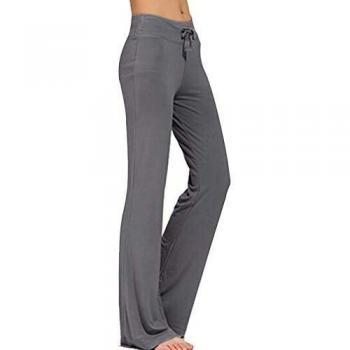 TownCat Pantalones de Entrenamiento para Mujer, Pantalones de Yoga, Pantalones Informales de Yoga con cordón para Yoga y Correr, Tallas