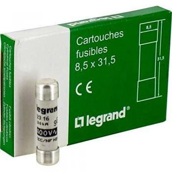 Fusible de Cartucho Cerámico Legrand 10x38mm 4A 500V gG