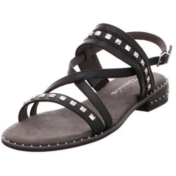 Wortmann KG 28182-001 - Sandalias de vestir para hombre, color negro, talla 39
