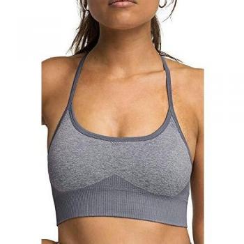 JFAN Pantalones de Yoga Súper Elásticos Sin Costuras para Mujer y Sujetadores Deportivos Conjunto de Polainas de Yoga para Correr en el Gimnasio