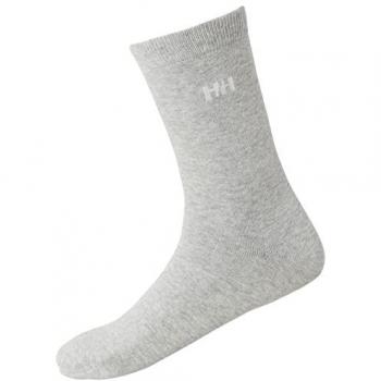 Calcetines Helly Hansen Everyday Cotton gris claro (3 pares) - 36-38