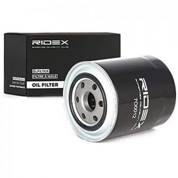 Filtro de aceite RIDEX 7O0012 para OPEL, FORD y RENAULT con válvula antirretorno