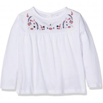 Gocco S77TCLCP401, Camiseta de Manga Larga para Bebés, Blanco, 18/24