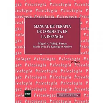 Manual de terapia de conducta en la infancia