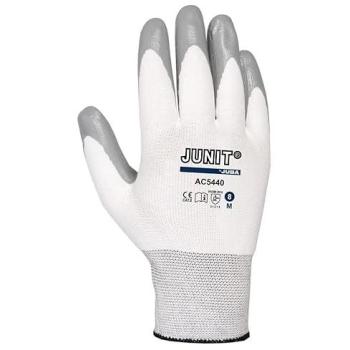 Juba - Guante de Nylon Junit con Recubrimiento de Nitrilo Talla 7