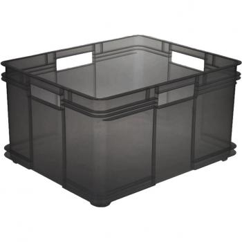 keeeper Caja de almacenamiento Euro-Box XXL, 54 L, color gris