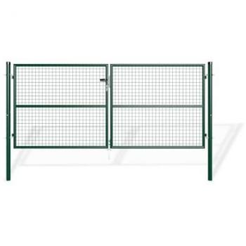 Pack de Cancela Batiente de Malla Olga 300 x 130 cm + Cancela Verde de 1 m
