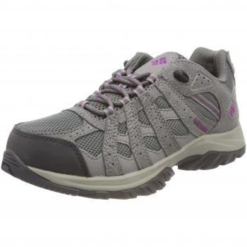 Columbia Canyon Point Waterproof, Zapatillas de Senderismo para Mujer, Gris