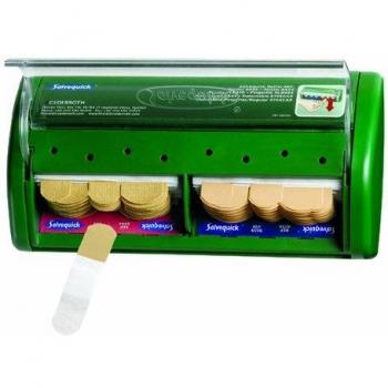 Salvequick Dispensador de apósitos, 40 x Tiras de yeso elástico
