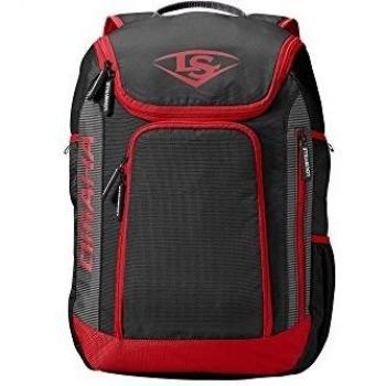 Louisville Slugger Omaha Stick Mochila, color escarlata