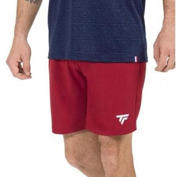 Shorts Tecnifibre Team Granate 2XL, pantalones cortos de tenis, tejido ligero y transpirable, diseño cómodo y ajustado, ideal para actividades deportivas