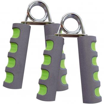 Schildkröt Fitness Set de 2 Entrenadores de Mano e Antebrazo, Verde/gris, 960022