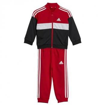 Chándal Adidas I Tiberio Rojo Negro Bla Tracksuit Ij8723, Conjunto De Manga Larga Tiberio 3 Stripes Colorblock Shiny, adidas Tiberio 3-stripes Colorblock Shiny Tracks
