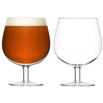 LSA Bar BR33 - Copa de cerveza, 550 ml, 2 unidades, transparente