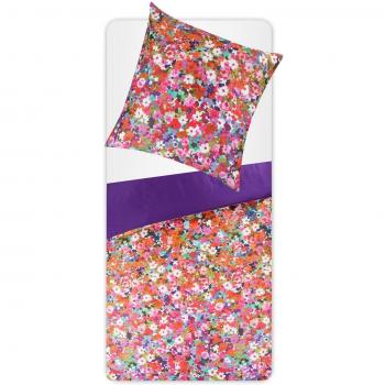 Essenza algodón-satén Ropa de cama Nille Multi, tamaño: 155 x 220 cm + 80 x 80 cm