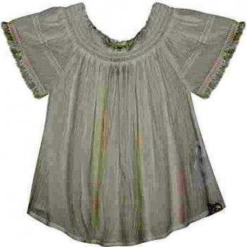 Chipie 8n12036 Top Camiseta de Manga Larga, Blanco