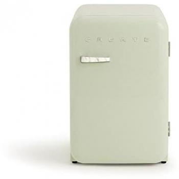 Frigorífico Retro 107L Verde Pastel Eco-Friendly con Diseño Años 50 y Bajo Consumo