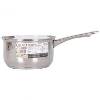 Cazo New Neron 18cm 3L Acero para Inducción con Tapa