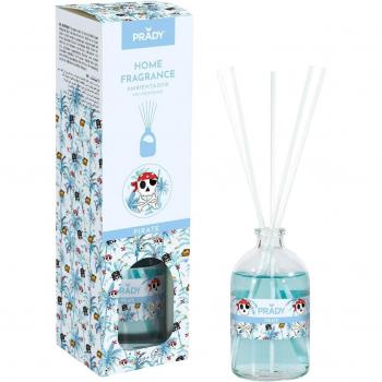 Ambientador Mikado Aromas de Tienda de Moda Prady - Frasco Cristal 100ml - Varitas Difusoras - Pack de 2 y Pack Ahorro de 5 Unidades