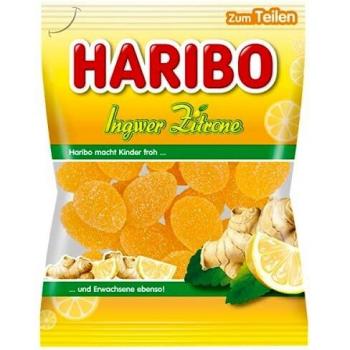 Golosinas Haribo de Jengibre y Limón 175g