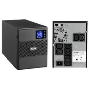 Eaton 5SC1000i - Sistema de Alimentación Ininterrumpida, 1000VA, 700W, con 8 Salidas AC y Interfaz USB, Negro