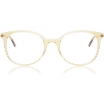 Oval Full Rim Plastic Women’s Prescription Glasses Online Yellow Size 51 - Blue Light Block Available - SmartBuy Collection