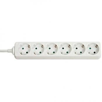 Regleta Lindy 73102 de 6 salidas AC Interior Blanco