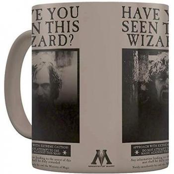 Pyramid International, Harry Potter - Taza Termosensible Wanted Sirius Black, 320ml