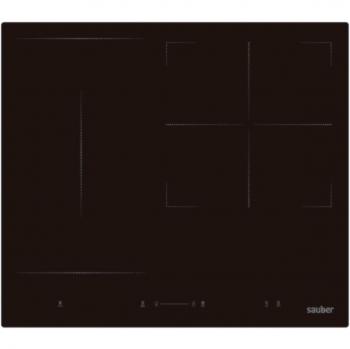 Sauber Serie 7-8000 Placa de Inducción 3 Zonas Flex 60cm Negra