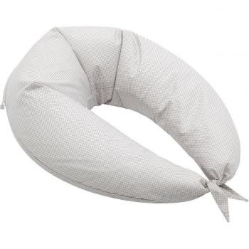 Cojín de Lactancia Cambrass Mini Windsord Crudo 80x185x16 Cm - Cómodo y de Diseño Elegante