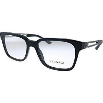 Versace 0Ve3218, Monturas de Gafas para Hombre, Black Sand, 53