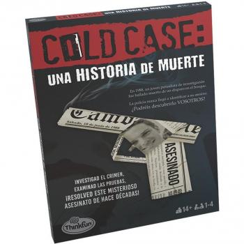 Ravensburger ThinkFun Cold Case: Una Historia de Muerte - Juego de Mesa en Español