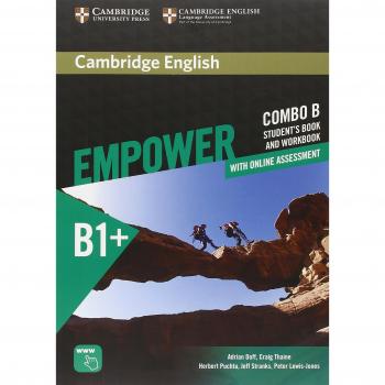 Combo B de Cambridge English Empower Intermedio con Evaluación Online