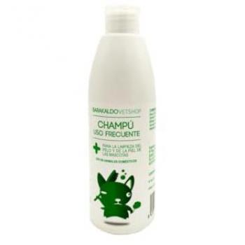 Champú Uso Frecuente 300 ml para Perros y Gatos - Alto Poder Limpiador, Suaviza el Pelo y Devuelve Propiedades Naturales